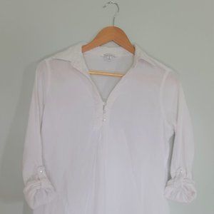 White Swimsuit Cover-Up Size S
